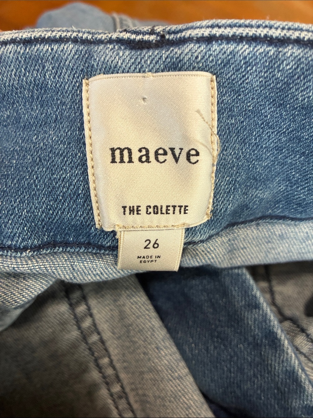 Maeve Colette Wide-Leg Crop Jeans from Anthropologie size 26 - Picture 2 of 7
